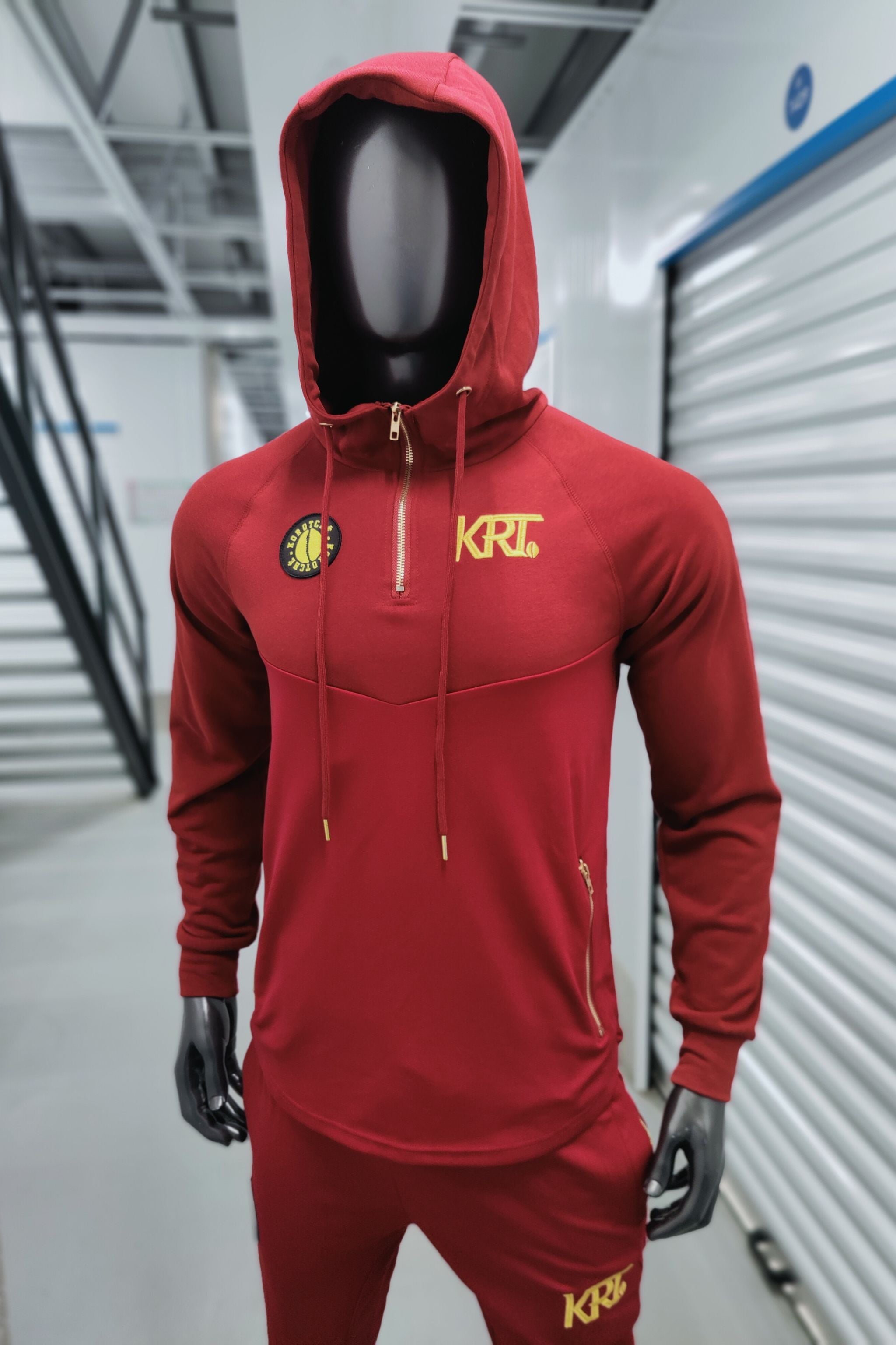 Tracksuit (Iron) red